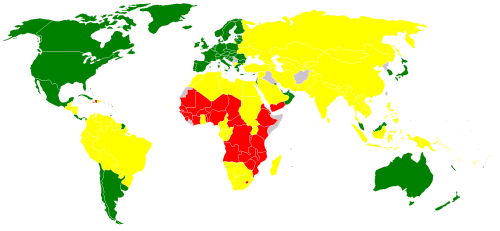 Commons Wikimedia: Países clasificaos por el IDH 2006