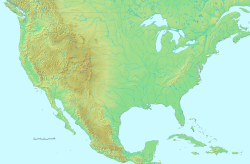 Mapa con los ríos y lagos de Estados Unidos