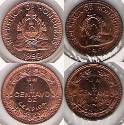 Monedas de Honduras