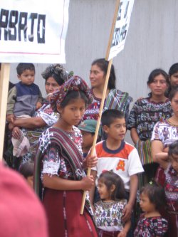Indígenas en Guatemala