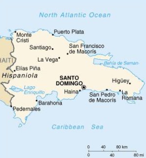 Commons Wikimedia: Mapa de la República Dominicana