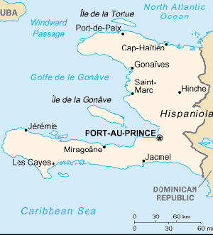 Commons Wikimedia: Mapa de Haití