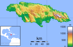 Commons Wikimedia: Mapa de Jamaica