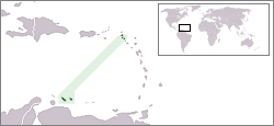 Commons Wikimedia: Mapa localización de las Antillas Holandesas