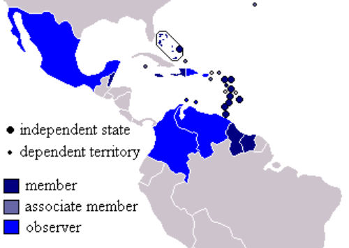 Commons Wikimedia: Mapa de la Caricom