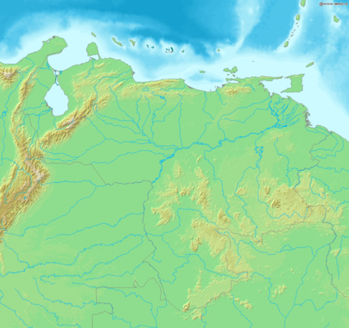 Commons Wikimedia: Red hidrográfica de Venezuela