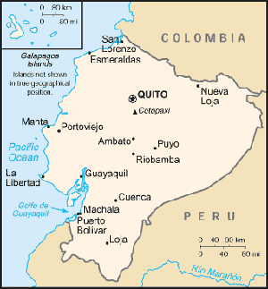 Commons Wikimedia: Mapa de Ecuador