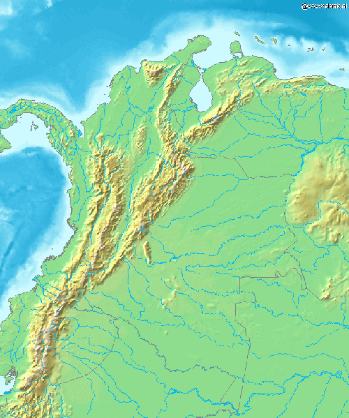 Commons Wikimedia: Relieve de Colombia