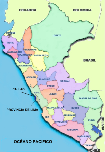 Commons Wikimedia: Provincias de Perú
