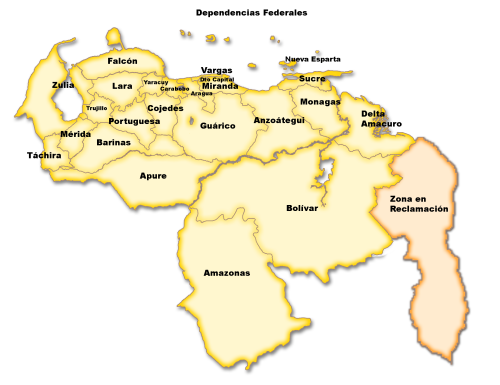 Commons Wikimedia: Estados de Venezuela