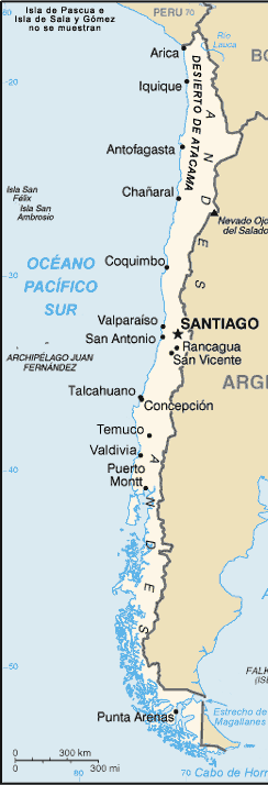 Commons Wikimedia: Mapa de Chile