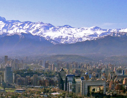Commons Wikimedia: Vista de Santiago de Chile