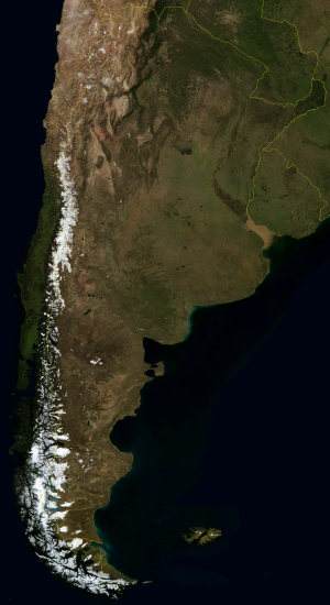 Commons Wikimedia: Ortoimagen de Argentina