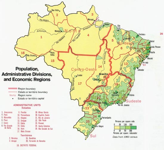 Commons Wikimedia: Distribución de la población en Brasil