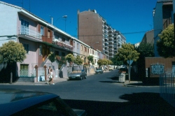 León, España. Barrio de El Ejido