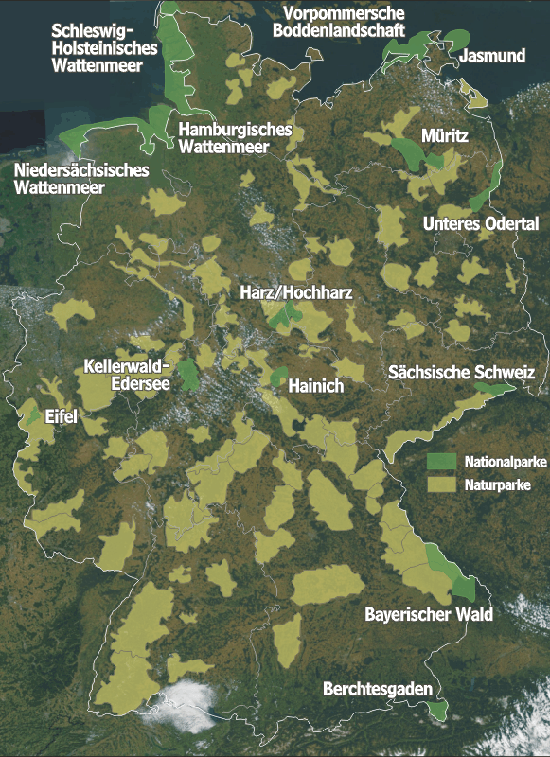 Commons Wikimedia: Zonas naturales protegidas de Alemania