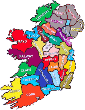 Commons Wikimedia: Condados de Irlanda