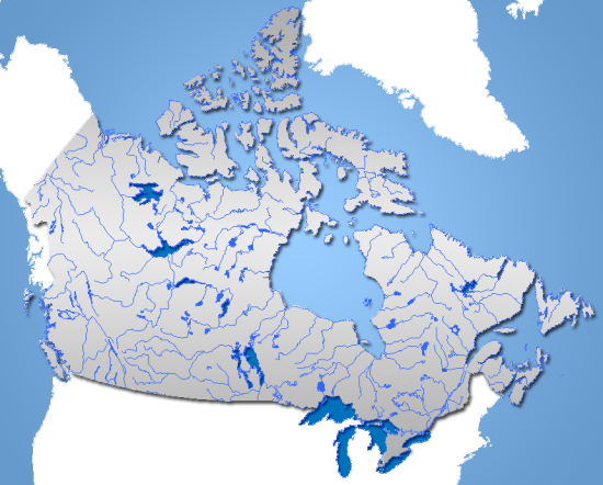 Commons Wikimedia: Ríos y lagos de Canadá