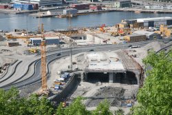 Commons Wikimedia: Obras de infraestructuras en Oslo