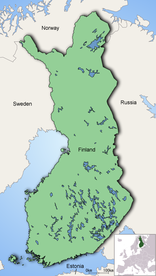 Commons Wikimedia: Lagos de Finlandia