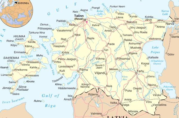 Commons Wikimedia: Río y lagos de Estonia