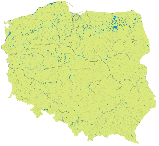 Commons Wikimedia: Hidrografía de Polonia