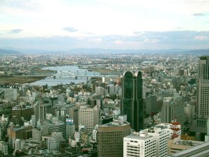 Commons Wikimedia: Vista de Osaka (Japón)