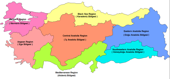 Commons Wikimedia: Regiones de turquía
