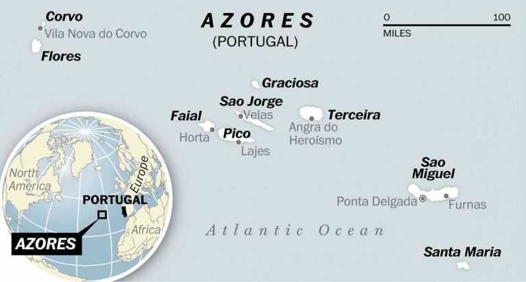 Las Islas Azores La Guía De Geografía 8888