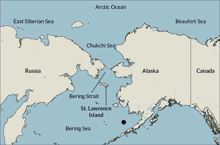 estrecho de bering mapa Estrecho de Bering | La guía de Geografía