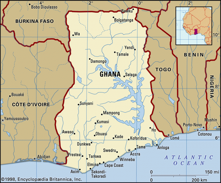 Ghana geografía humana La guía de