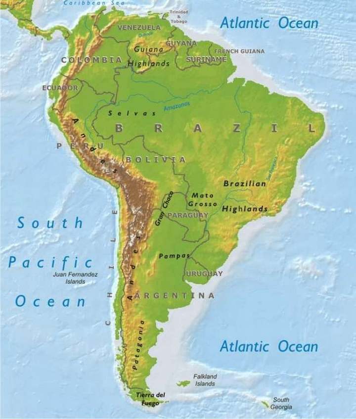 Los Andes La Guía De Geografía
