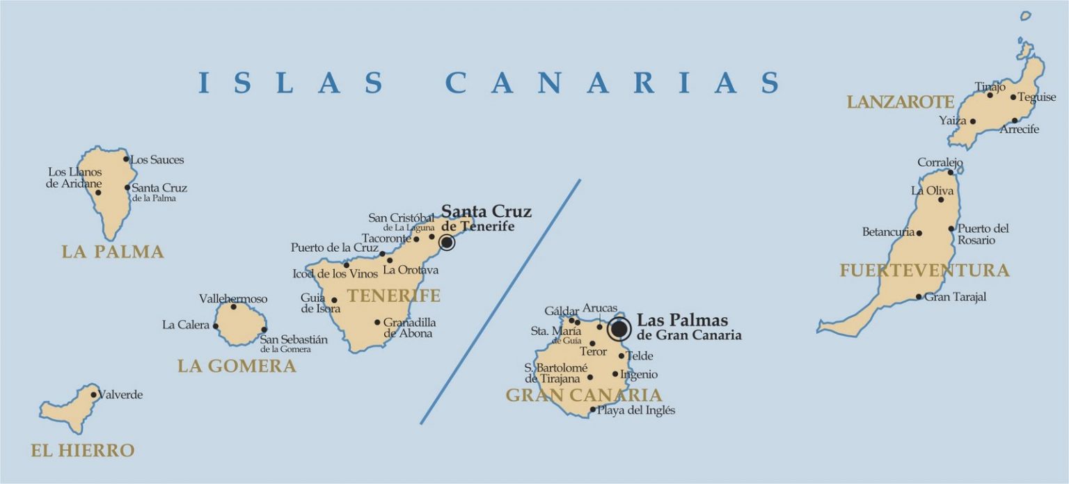 Islas Canarias La Gu A De Geograf A