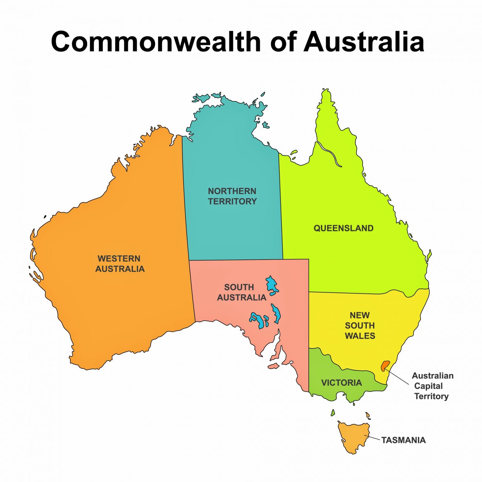 Geografía De Australia Generalidades La Guía De Geografía 4400
