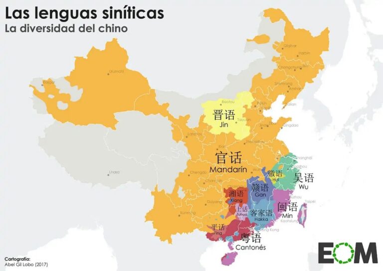 Lenguas siníticas en Asia La guía de Geografía