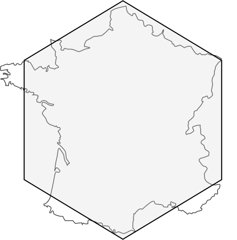 El Hexágono de Francia  La guía de Geografía