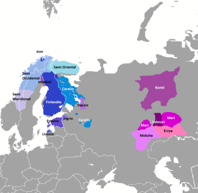 Lenguas urálicas La guía de Geografía