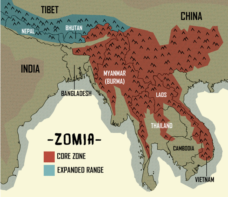 Región De Zomia | La Guía De Geografía