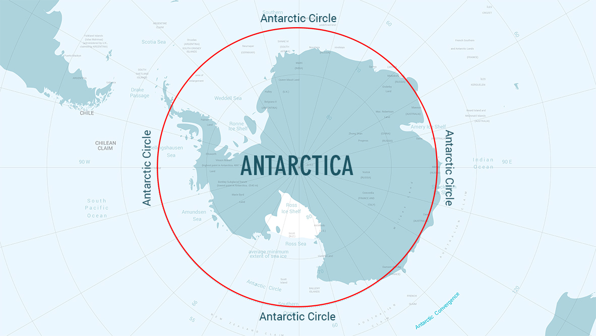 circulo polar antártico
