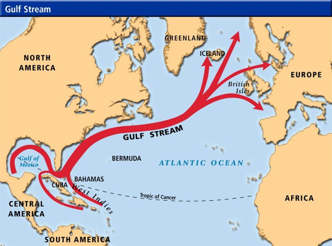 corriente del golfo - gulf stream